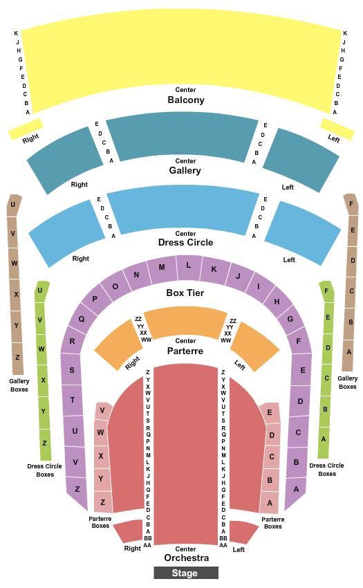 Smith Center Lion King Seating Chart